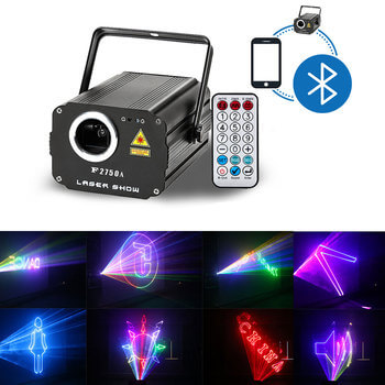 Psytrance Radio - 2021 Newest F2750A With Android APP Animation Laser Light DMX DJ Disco Stage lighting Wedding Birthday Party Remote Projector
