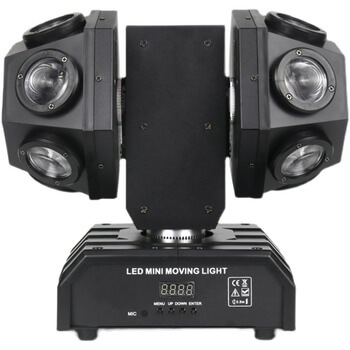 New LED 12 Double Arm moving Head lights 12*10W Strobe Beam