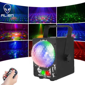 Psytrance Radio - ALIEN RGB LED Crystal Disco Magic Ball