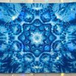 How to Tie Dye - Snowflake Mandala Tapestry - Step by Step Tutorial